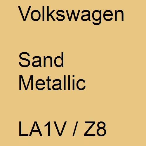 Volkswagen, Sand Metallic, LA1V / Z8.